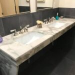 Bathroom Sinks and Vanity Tops from AMI - American Marble Industries in Canton, Ohio.