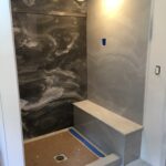 Eclipse and Silver Tyvarian Shower by AMI in Canton, Ohio.