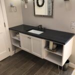 Madera Ashen Vanity Top by AMI in Canton, Ohio